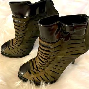 😍Alexander Wang Exclusive Leather & Suede Boots😍